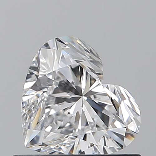 0.7 carat D-VS1 Natūralus Heart Deimantas (1)