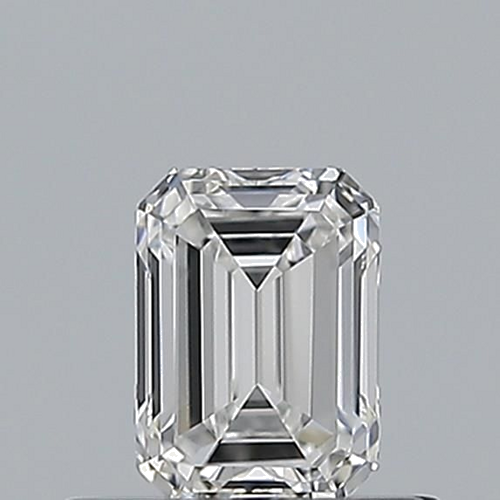 0.51 carat F-VVS2 Natūralus Emerald Deimantas (1)