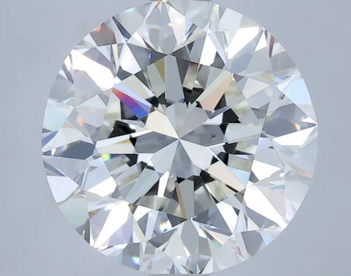 3.01 carat H-SI1 Very Good cut Natūralus Round Deimantas (1)