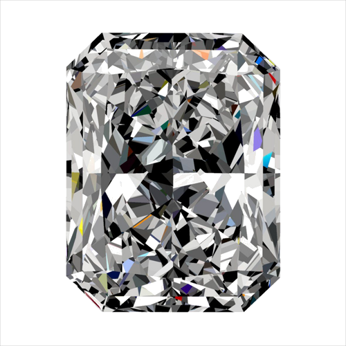 0.32 carat G-VS1 Natūralus Radiant Deimantas (1)