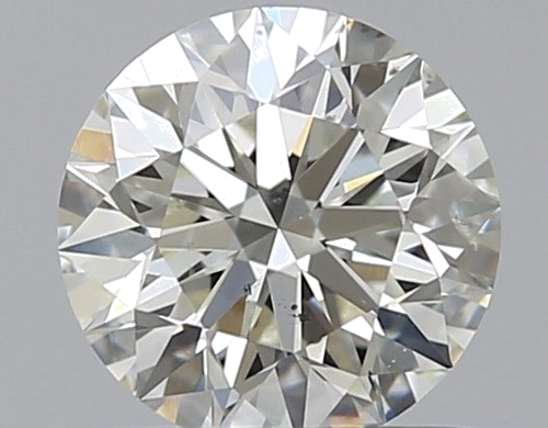 0.75 carat K-SI1 Excellent cut Natūralus Round Deimantas (1)