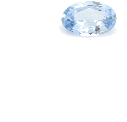 0.43 carat BLUE Oval Safyras (1)