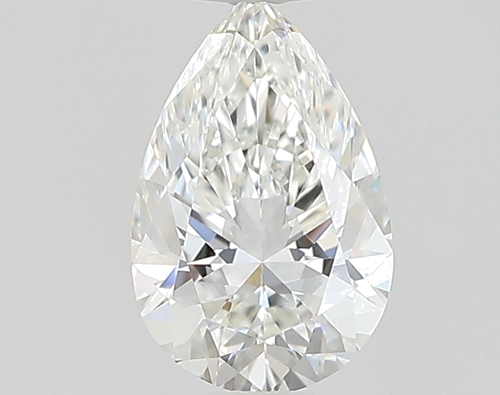 0.5 carat G-IF Natūralus Pear Deimantas (1)