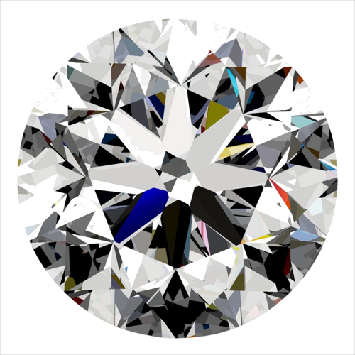 0.3 carat F-VS2 GD cut Natūralus Round Deimantas (1)