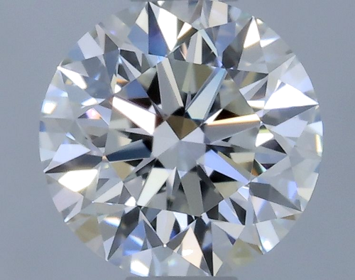 0.52 carat F-VVS1 Excellent cut Natūralus Round Deimantas (1)