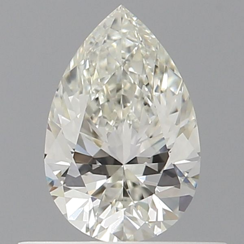 0.5 carat I-VVS1 Natūralus Pear Deimantas (1)