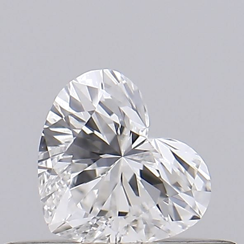 0.25 carat F-VS1 Natūralus Heart Deimantas (1)