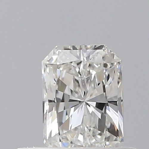 0.37 carat F-SI1 Natūralus Radiant Deimantas (1)