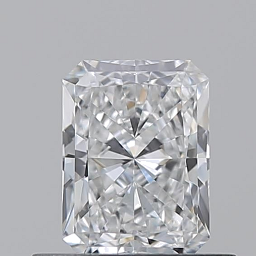 0.55 carat D-VVS2 Natūralus Radiant Deimantas (1)