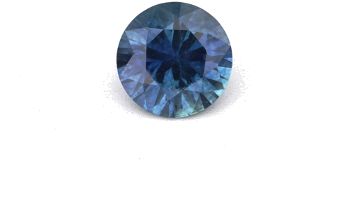 0.57 carat BLUE Round Safyras (1)