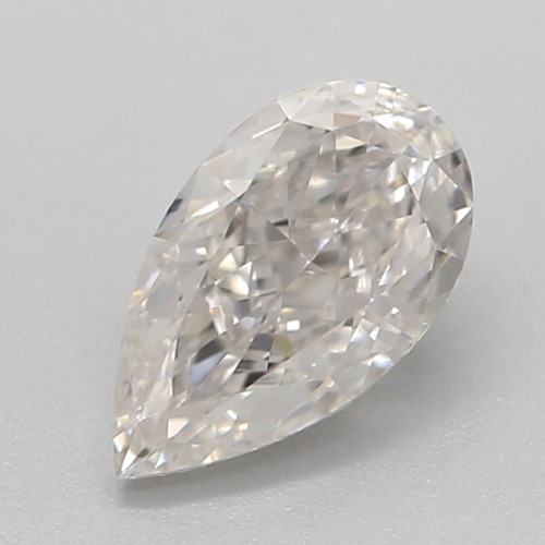 0.58 carat I-VVS1 Natūralus Pear Deimantas (1)