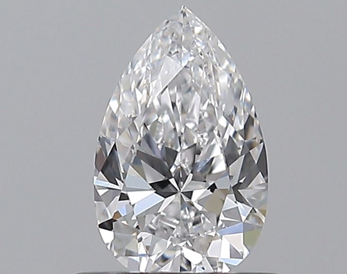 0.59 carat D-VS1 Natūralus Pear Deimantas (1)