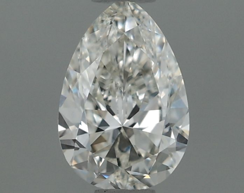 0.5 carat J-VS1 Natūralus Pear Deimantas (1)