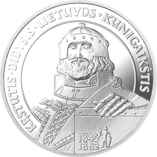 Grand Duke Kestutis, 50 litas silver coin, 1999 PF 69 ULTRA CAMEO (4)