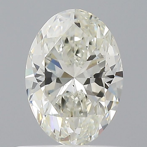 0.54 carat I-VS2 Natūralus Oval Deimantas (1)