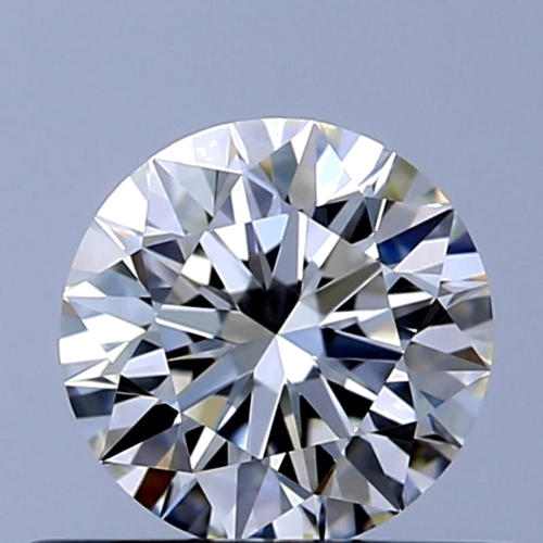 0.51 carat H-VVS2 Excellent cut Natūralus Round Deimantas (1)