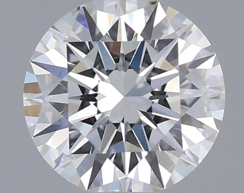 0.43 carat F-VVS2 Excellent cut Natūralus Round Deimantas (1)