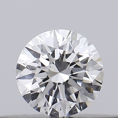 0.16 carat D-SI2 Excellent cut Natūralus Round Deimantas (1)