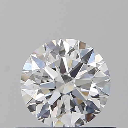 0.52 carat E-SI2 Excellent cut Natūralus Round Deimantas (1)