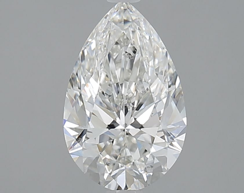 2.0 carat G-SI1 Natūralus Pear Deimantas (1)