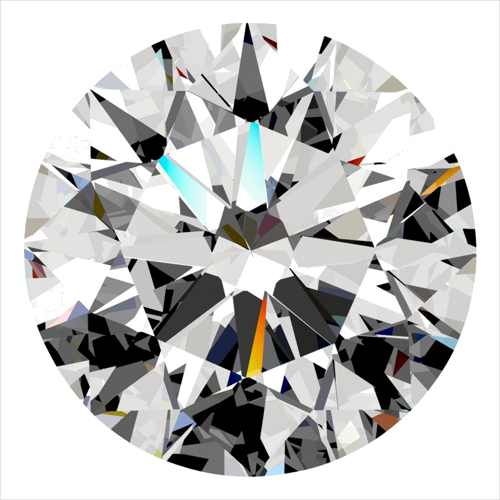 0.4 carat G-VS1 Excellent cut Natūralus Round Deimantas (1)