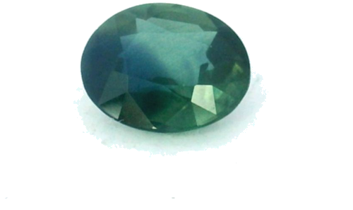 0.57 carat BLUE Oval Safyras (1)