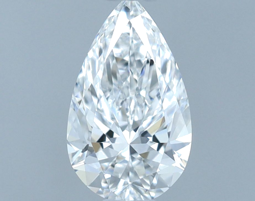 0.51 carat E-IF Natūralus Pear Deimantas (1)