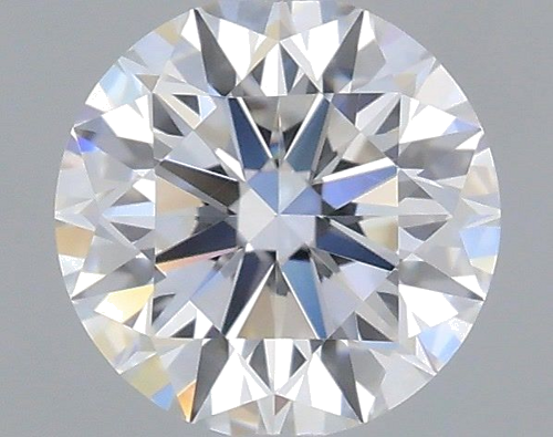 0.53 carat F-VVS2 Excellent cut Natūralus Round Deimantas (1)