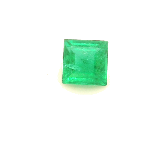 0.32 carat GREEN Square Smaragdas (1)