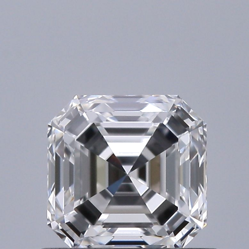 0.7 carat E-VS1 Natūralus Asscher Deimantas (1)