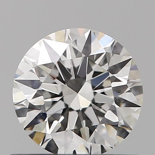 0.5 carat F-SI1 Excellent cut Natūralus Round Deimantas (1)