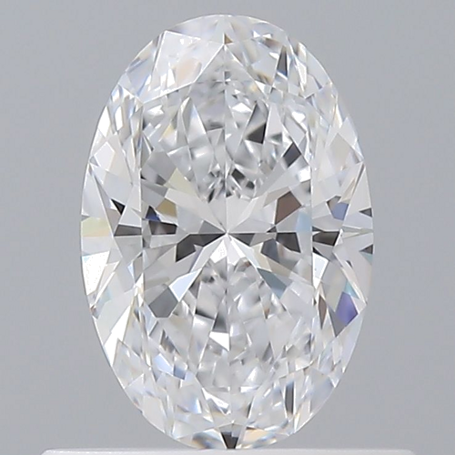 0.56 carat D-VVS1 Natūralus Oval Deimantas (1)
