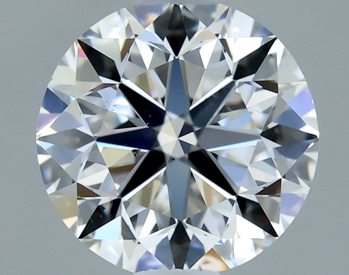 0.5 carat F-SI1 Very Good cut Natūralus Round Deimantas (1)