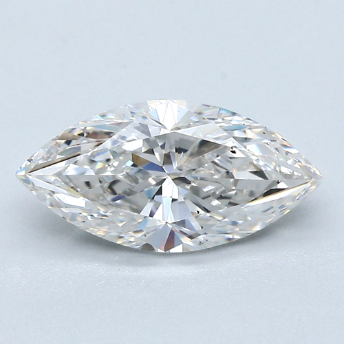 2.11 carat H-SI1 Natūralus Marquise Deimantas (1)