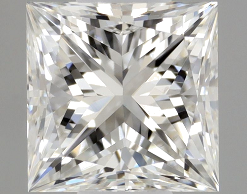 0.45 carat G-VS2 Natūralus Princess Deimantas (1)