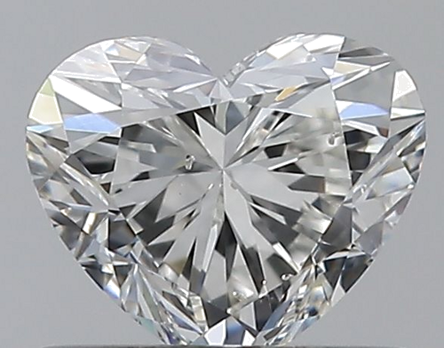 0.52 carat G-SI1 Natūralus Heart Deimantas (1)