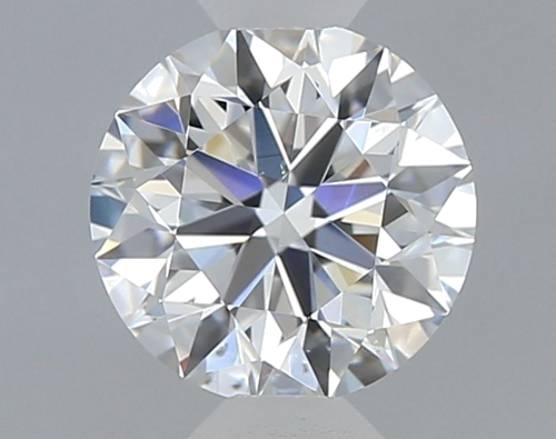 0.52 carat F-SI1 Excellent cut Natūralus Round Deimantas (1)