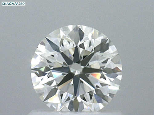 0.92 carat H-VVS1 Excellent cut Natūralus Round Deimantas (1)