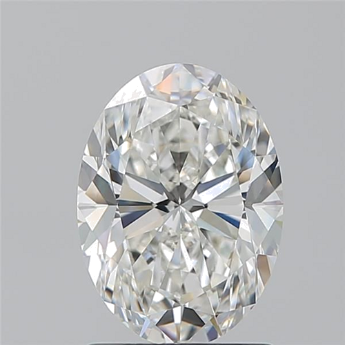 1.71 carat I-VVS2 Natūralus Oval Deimantas (1)