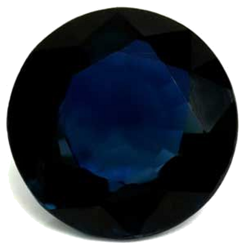 0.57 carat BLUE Round Safyras (1)