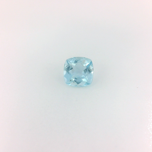 0.51 carat BLUE Cushion Aquamarine (1)