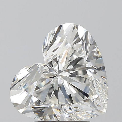 3.03 carat H-VS2 Natūralus Heart Deimantas (1)