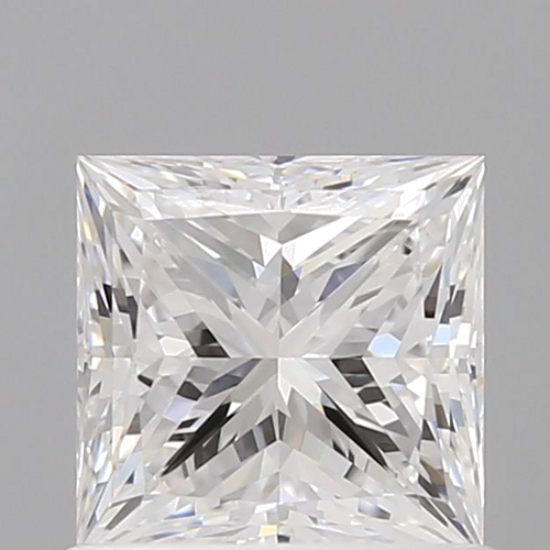 0.8 carat D-VVS2 Natūralus Princess Deimantas (1)