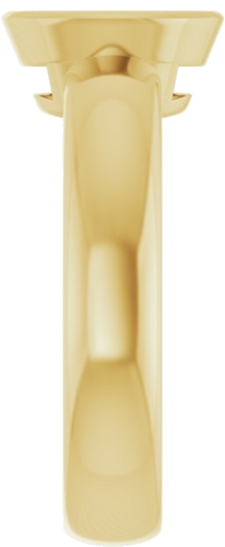 Sužadėtuvių Žiedas „Bezel-Set Solitaire“ 585 Geltonojo Aukso Round 8.2mm (4)