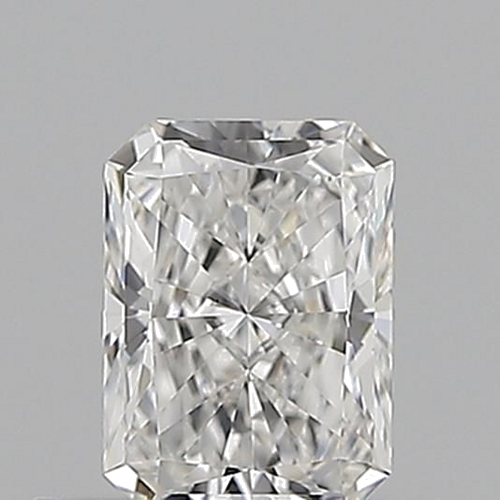 0.51 carat F-VS2 Natūralus Radiant Deimantas (1)