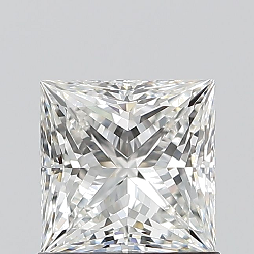 1.01 carat G-VVS2 Natūralus Princess Deimantas (1)