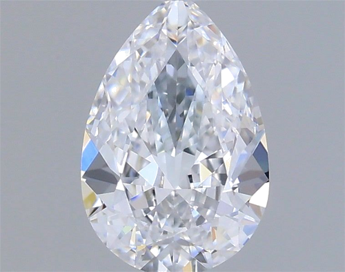 0.42 carat D-VVS1 Natūralus Pear Deimantas (1)