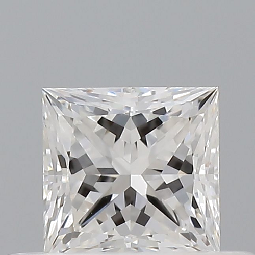 0.42 carat E-VVS2 Natūralus Princess Deimantas (1)