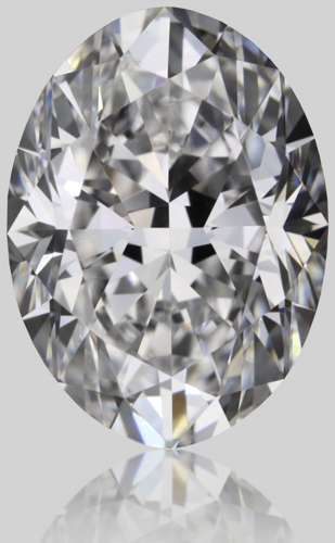 1.01 carat D-VVS2 Natūralus Oval Deimantas (1)