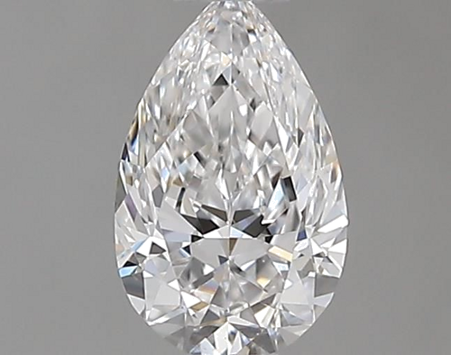 0.5 carat E-VS1 Natūralus Pear Deimantas (1)